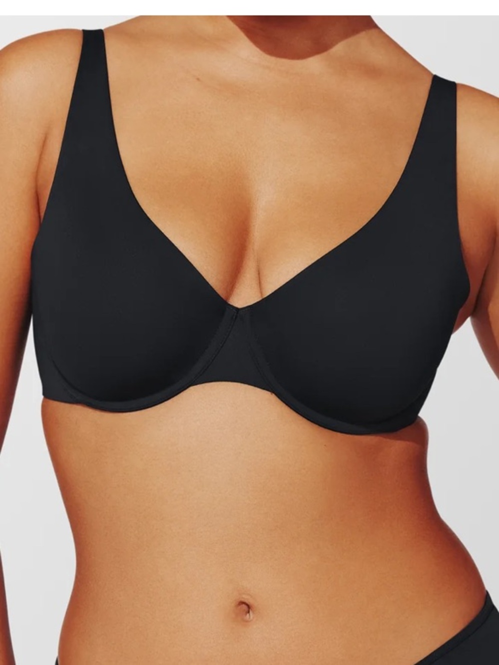ThirdLove Black 24/7 Classic Unlined Support Underwire Bra